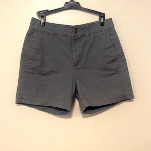 Size 0 - Old Navy -High Waisted - Chino Shorts- 5 inch seam- Gray